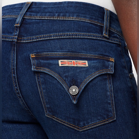 Hudson Crop Mid Rise Beth Baby Boot Jeans in Obscurity, Women’s Size 26. - Picture 6 of 13